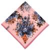 JILL STUART Old Flower Cotton Scarf 50105501, Women's Machine Washable Sun Protection Scarf 50105501C Pink [C] Approx. 64cm W X 64cm H