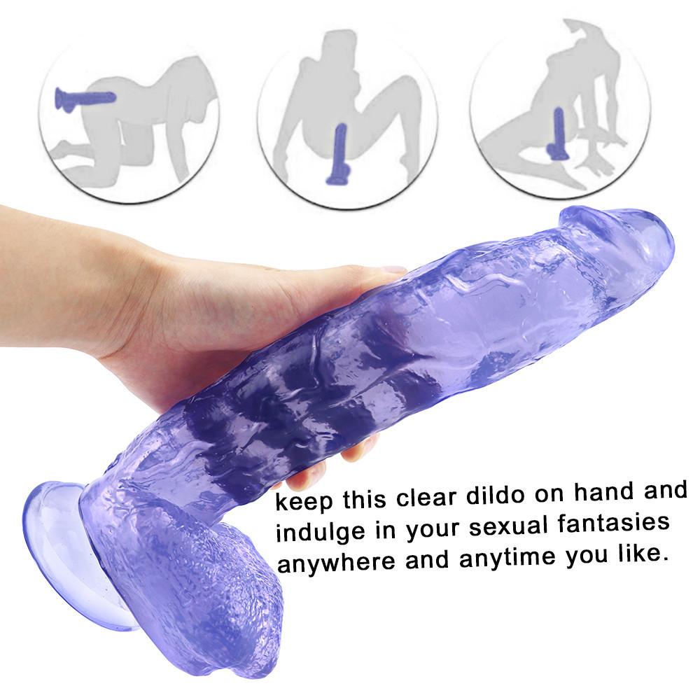 30cm Super Skin Realistic Blue Dildo Soft Suction Cup Big Huge Strapon Penis Adults Sex Toys for Women Female Masturbator 18+