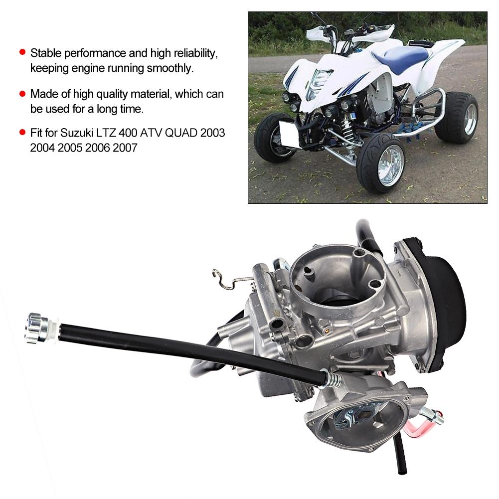 Carburetor Carb Replacement Accessory Fit for LTZ 400 ATV QUAD 2003 2004 2005 2006 2007