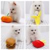 Plüsch Quietschspielzeug Hundespielzeug Bissfest Reinigen Hundekauspielzeug Welpentrainingsspielzeug Ball Obst Zeichentricktiere Tierbedarf