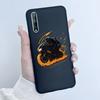 For Huawei Y8p Phone Case Flower Girl Design Soft Silicone TPU Back Housing for Huawei P Smart S Y 8p HuaweiY8p AQM-LX1 Covers