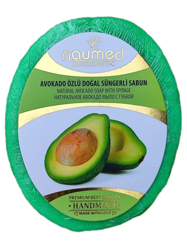 NAUMED Avocado Extract Sponge Soap 135g
