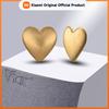 Xiaomi Vnox Romantic Heart Stud Earrings for Women,Stainless Steel Gold Color Ear Gifts to Valentine's Mother's Day Birthday Party