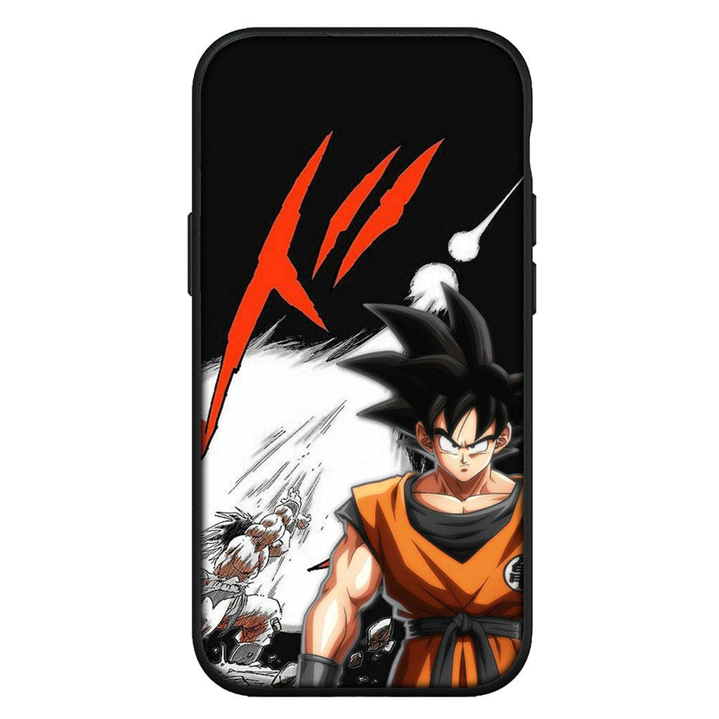 

для iPhone 16 15 X XR Samsung Galaxy S24 S23 Plus Xiaomi Redmi Note 13 12 11 Pro Max 10 14 OPPO Huawei чехол комиксы Dragon Ball Goku супер чехол для телефона for iPhone 6 Plus аэро