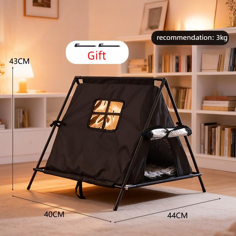 

Outdoor Winter Stray Cat Tent Waterproof and Cold-resistant Kitten Nest Summer Cat Villa Kennel Oxford Cloth Cat Bed Dog House