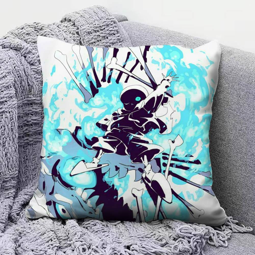 Classic Sans Undertale Game Cool Pillow Covers Home Sofa Cushion Covers and Aecorative Custom