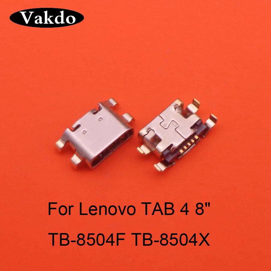 10pcs Mini Micro USB Charging Socket For Lenovo Tab 2 A10-70F ZA00 / TAB 4 8"TB-8504F TB-8504X Port Connector Jack