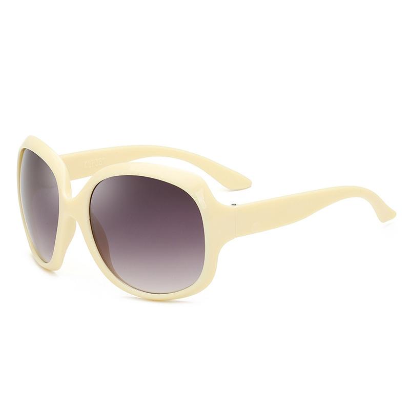 

Oversized Sunglasses Women Luxury Brand Designers Oval Sun Glasses Vintage Black Shades UV400 zonnebril dames Other