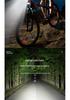 Bicycle Smart Front Light, Type-C Charged, Long Battery Life, Power Display, Large Capacity, Light-Sensitive, Ideal for Night Riding.