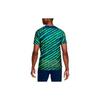 Nike T Shirts Men's Green Crew Neck Moderate Straight Fit DM9544-490