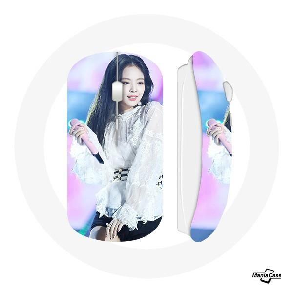 Wireless Mouse - Blackpink - Jennie - USB Wi-Fi Key Included - Compatible Mac and PC - Black
