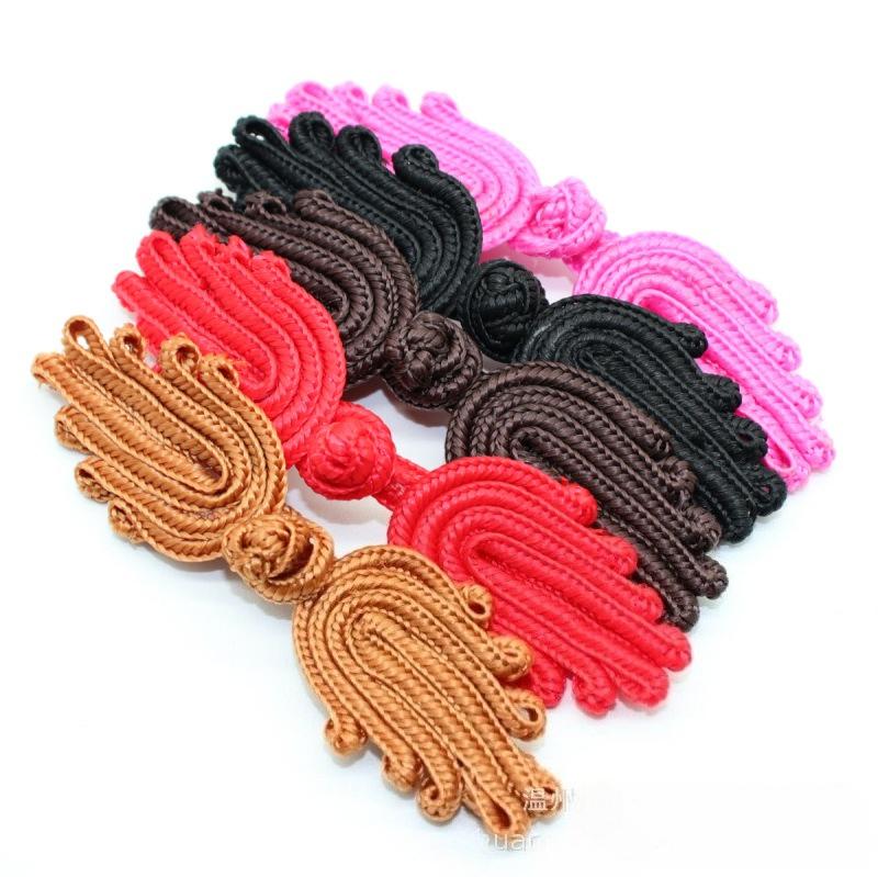 10pairs Chinese Tang Suit Frog Buttons Knot Closure Sewing Fasteners Outfit Suit Dress Cheongsam Sewing Decorative Accessories