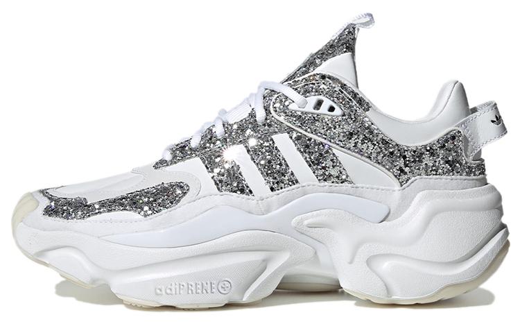Adidas Wmns Magmur Runner  White Chic Sparkle  Women s FV4350 38.5