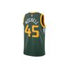 Nike Earned Edition NBA Basketball Jersey Sport Fan Version Limited Edition - Donovan Mitchell Jazz #45 Men Tops Green CD7015-323