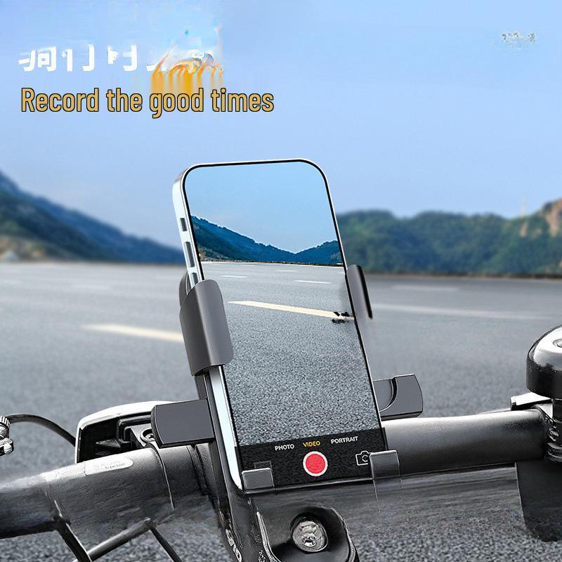 Anti-Vibration Bicycle Mobile Phone Holder for Mountain and Road Bikes