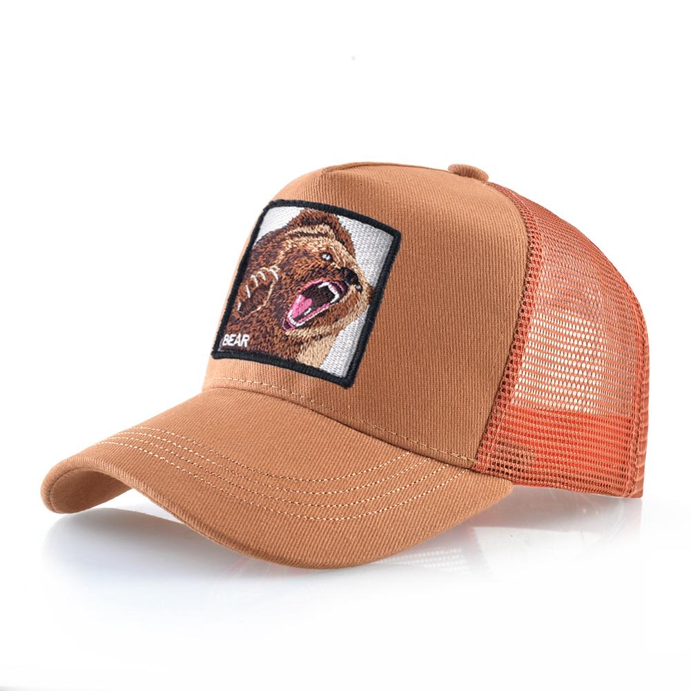 Baseball Caps Men Snapback Hip Hop Hats With Eagle Patch Streetwear Trucker Caps Women Spring Summer Breathable Mesh Visor Bones