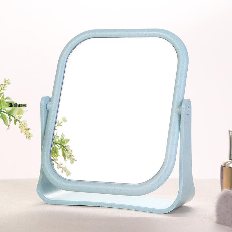 European Double-Sided 360° Rotating High-Definition Makeup Mirror