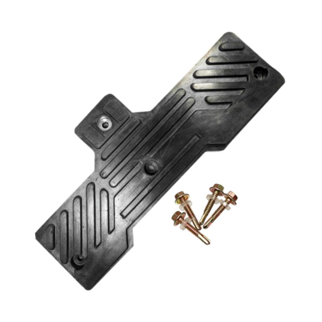 Pressure Pad for Tire Disassembly with Jaw Protectors