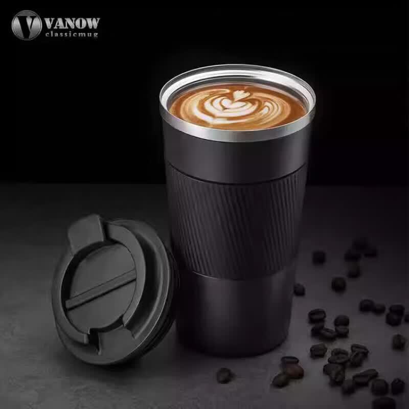 Дорожная кружка для кофе Vanow 500ml