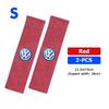BIG1 For Volkswagen VW General Motors Seat Belt Cover Adjustable Belt Shoulder Pad Golf 4 5 6 7 Polo Jetta Sagitar Magotan Passat B5