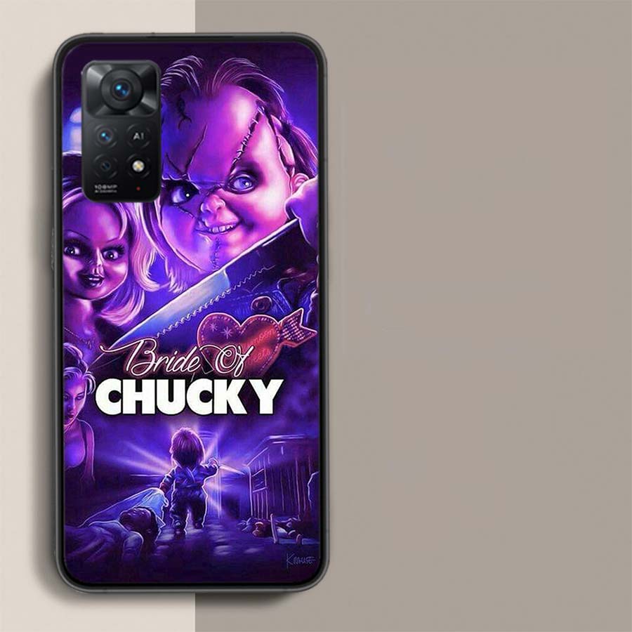 Chucky Doll Horror Movie Phone Case For Xiaomi Redmi Note 12 Pro Plus 5G 12S 11 11E 11T Pro 10 9 8 7 11S 10S 4G 9T 8T 9S Capa Co