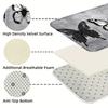 1Pcs Anti Fatigue Kitchen Rugs, Butterfly Print Waterproof Non-Slip Thick Cushioned Kitchen Mat Heavy Duty Comfort Standing Mat for Kitchen