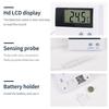 LCD Digital Thermometer ST-1A Temperature Meter -50℃~80℃ Electronic Aquarium Thermometer with Probe for Refrigerator Freezer