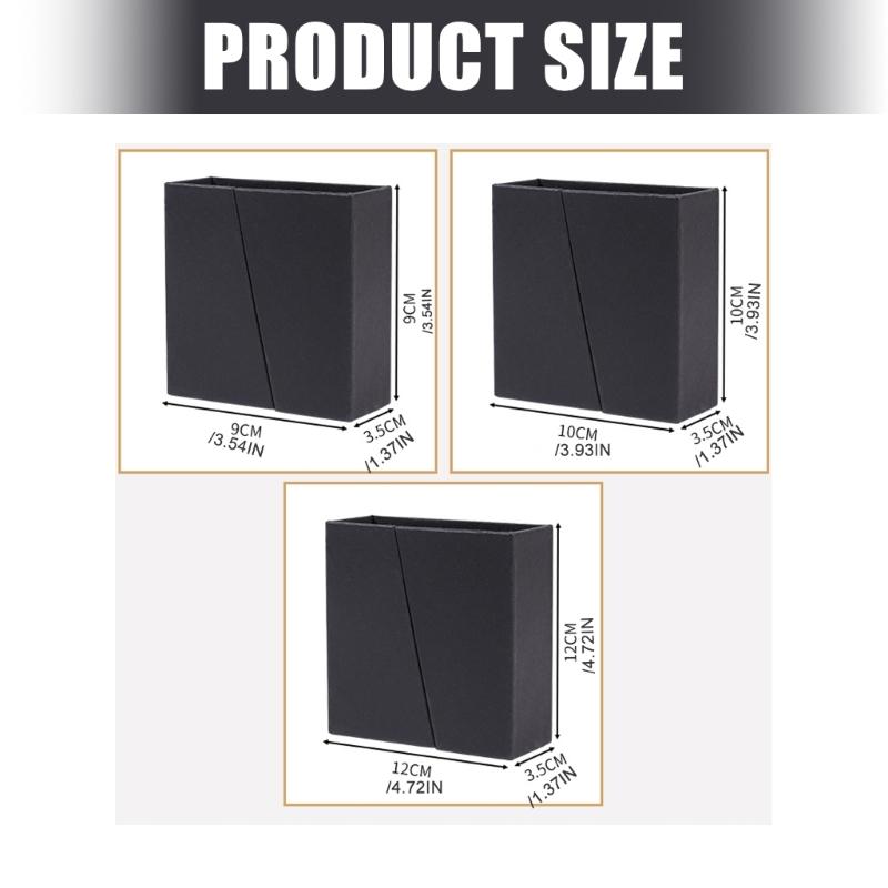 Double Flip Lid Magnetic Closure Jewelry Box for Travel Use Necklace Ring Earrings Storage Organiser For Accessories