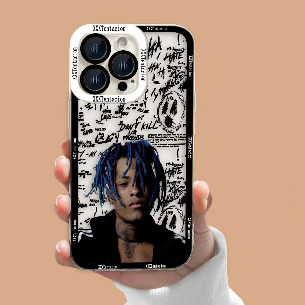 Rapper X-XXXTentacion 17 Cover Clear Phone Case For Redmi Note 15 14 13 12 12S 11 11T 11S 10 9 10S 9S 8 Pro Max Plus Case Shell