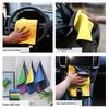 Thick Coral Fleece Double-Sided Car Wash Towel - High-Density, Absorbent Cleaning Cloth