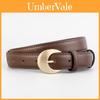 Genuine Leather Womens Casual Belt For Jeans Elegant Office Style