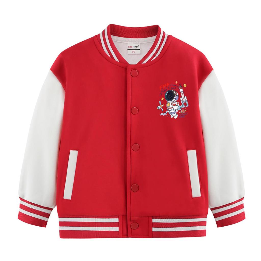 Stilvolle Baseballjacke für Jungen für Herbst & Winter - 2026 Neue Mode für mittelgroße bis große Kinder