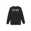 Vans Dimensions Long Sleeve T-Shirt 'Black' Men's VN0A54NWBLK