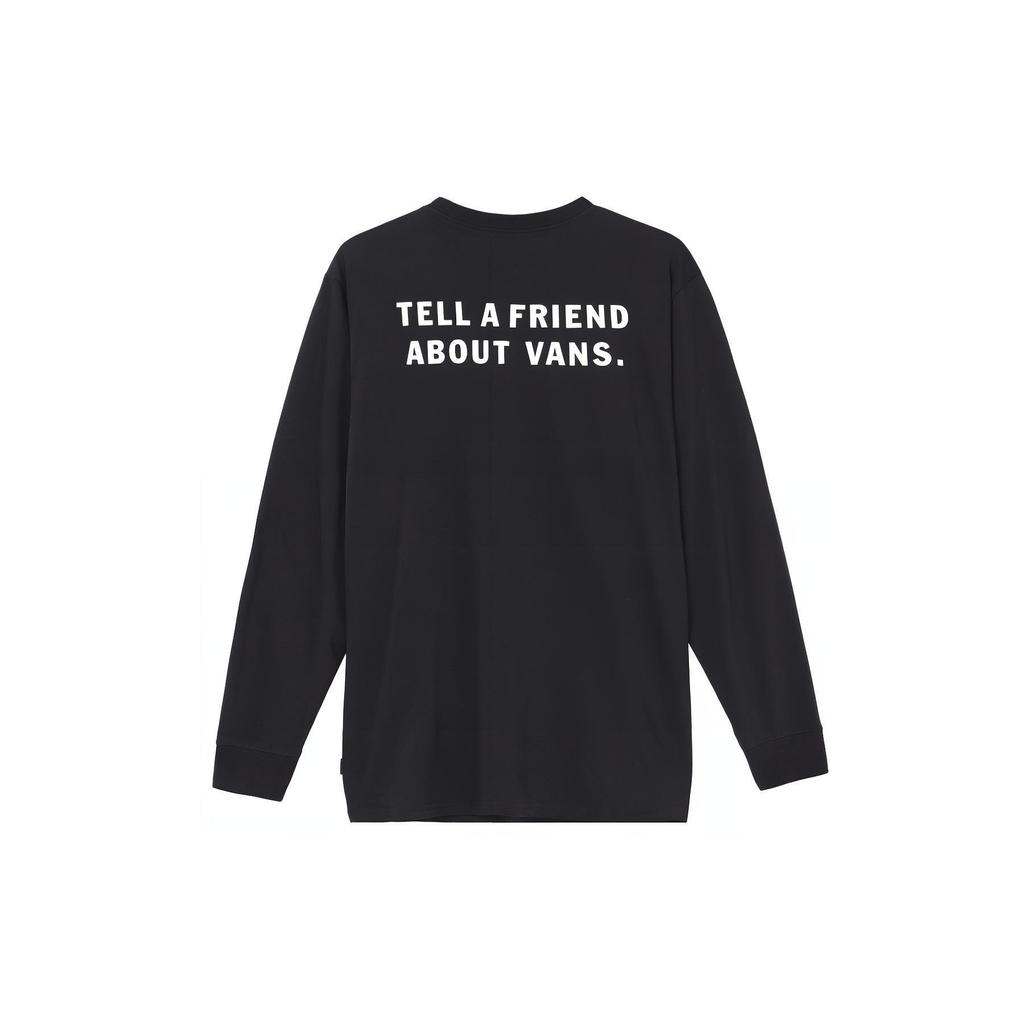Vans Dimensions Long Sleeve T-Shirt 'Black' Men's VN0A54NWBLK