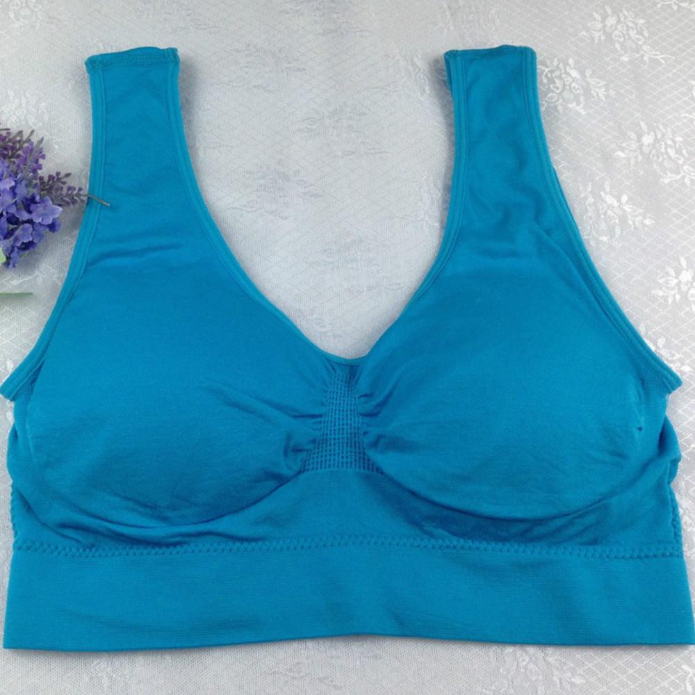 Двойной бесшовный бюстгальтер со сборками без следов без ободков One Size жёлтый — фото 6