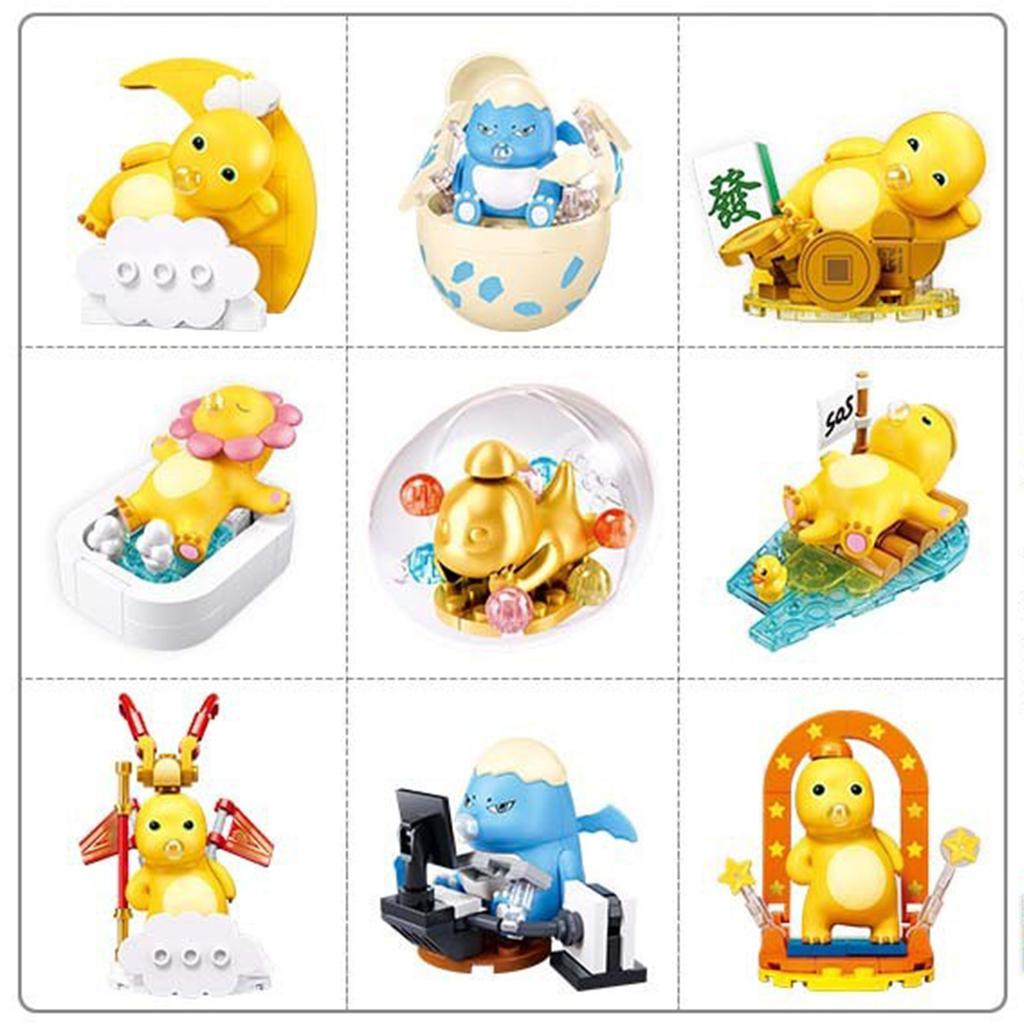 BlindBox Dolls, Figurines, Models, BuildingBlocks, Educational Assembly, Children'S Toy Gifts