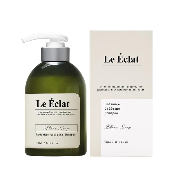 Le Eclat Radiance Caffeine Shampoo Blanc Soap 500ml 1ea_B 1 500ml bottle of Blanc Soap