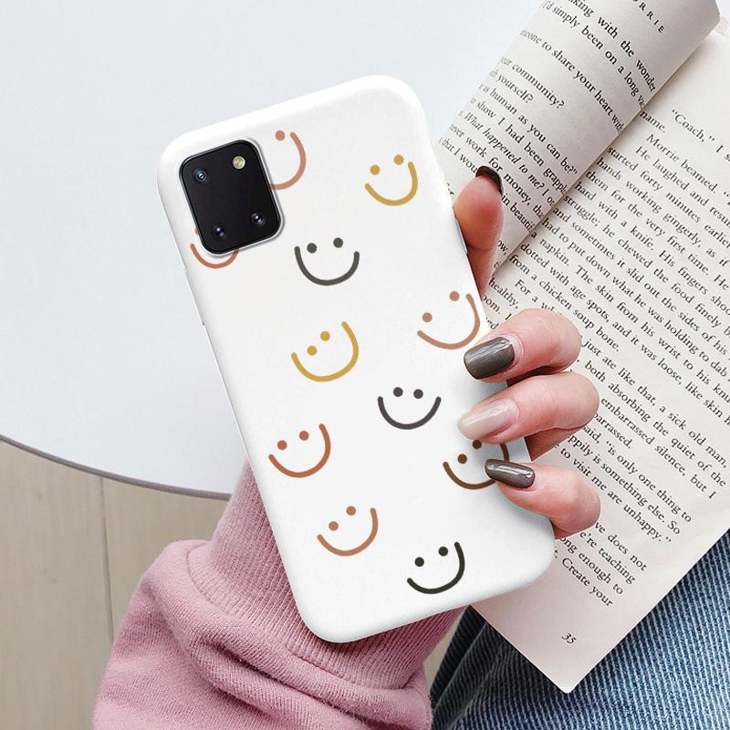 Cute Painted Cover For Samsung Galaxy Note 10 Lite Case Soft Cover TPU Funda Soft Bumper For Samsung Note10 Pro Sunflower Daisy