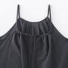 MUJI <Circulation> Women's Breathable Camisole Dress, BC2QAA6S, Charcoal Gray, S