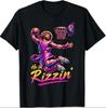 Er ist Rizzin Basketball Jesus Ist Aufgestanden Ostern Christliches T-Shirt