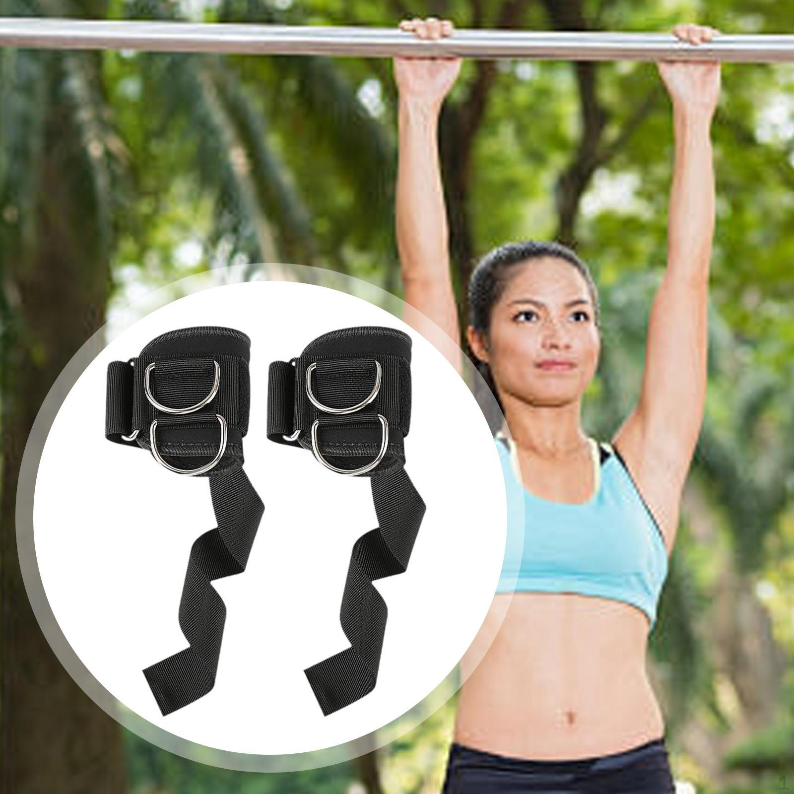 

2 Pieces Weight Lifting Straps Wrist for Weightlifting Support Men Women Hand Grip