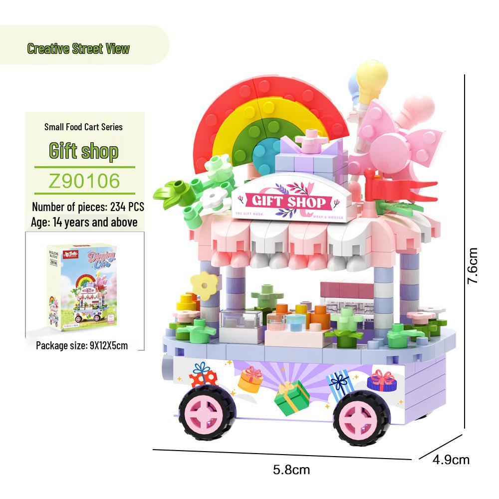 Super Cute Go-Kart Building Blocks: Fun Educational Toy for Boys & Girls