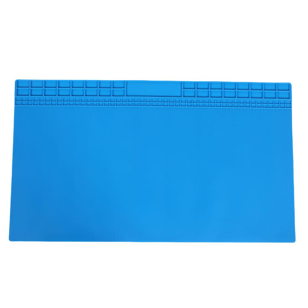 Bardzo Duża Mata Lutownicza 27,6x15,7 cala Powiększona Odporna na Ciepło Silikonowa Mata na Biurko do Napraw Elektroniki Telefonu Laptopa