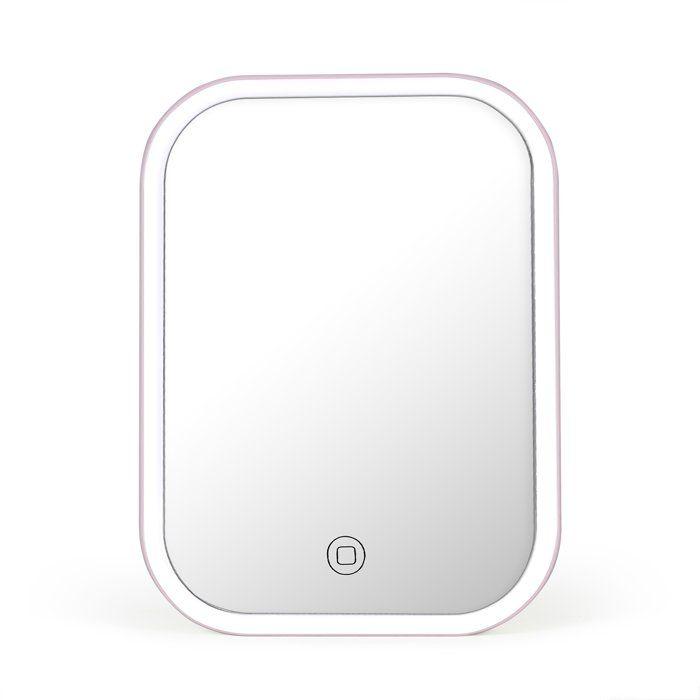 Miroir de maquillage lumineux - LIVOO - DOS224P - LED - Sans fil - Autonomie 4 h