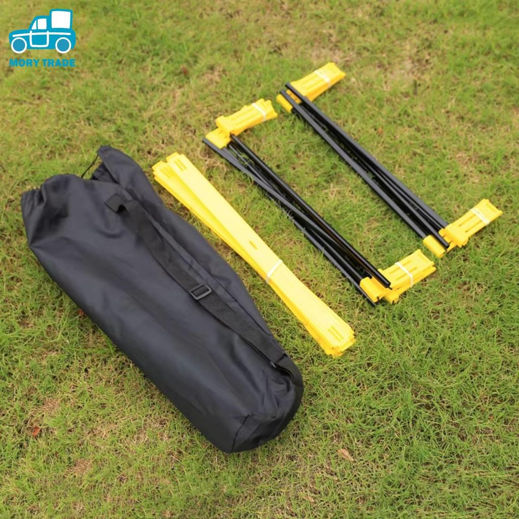 Morytrade 2.2m 3D Training Ladder for Warming Up, Soccer, Futsal, and Track and Field