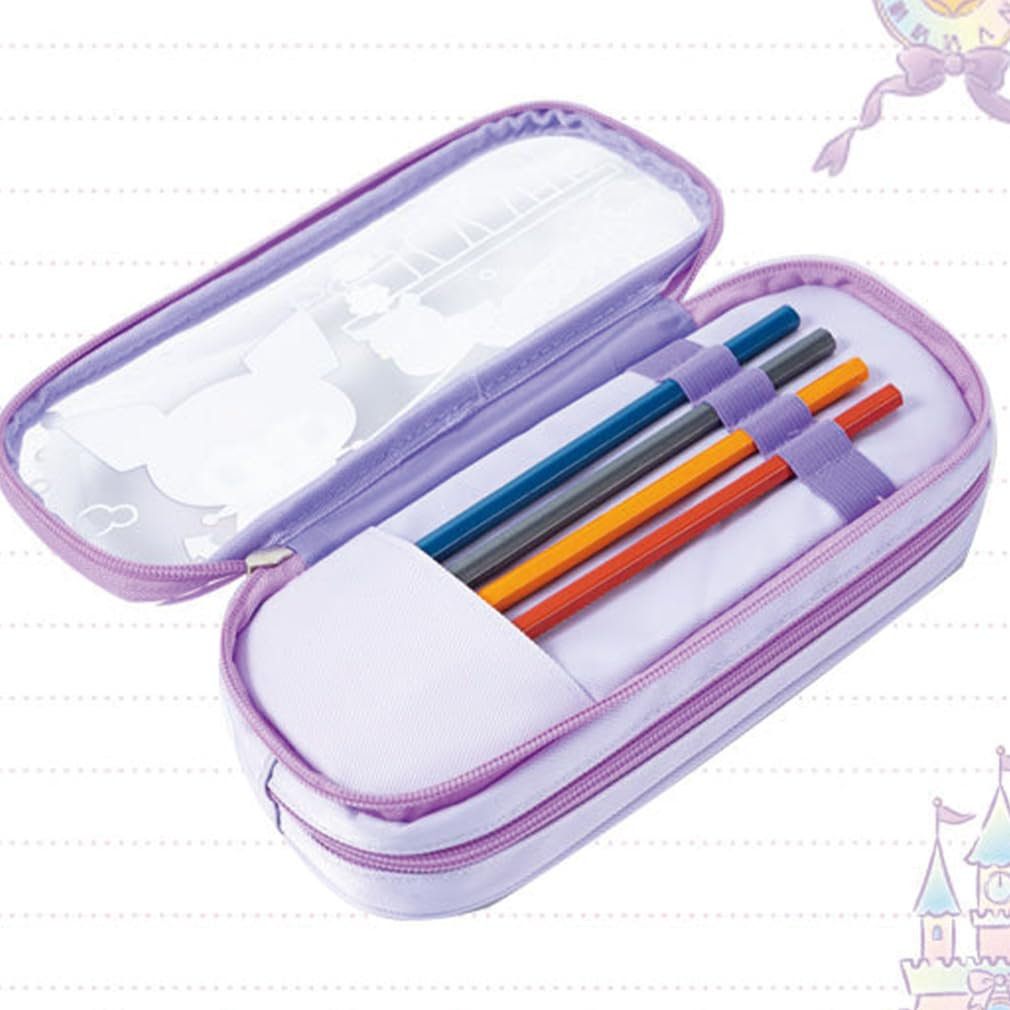 GREDINO Kuromi Pencil Case Stationery Box Pencil Case Kuromi Pen Holder Simple Large Capacity Kuromi Pen Case Stationery Box Multifunctional Bag