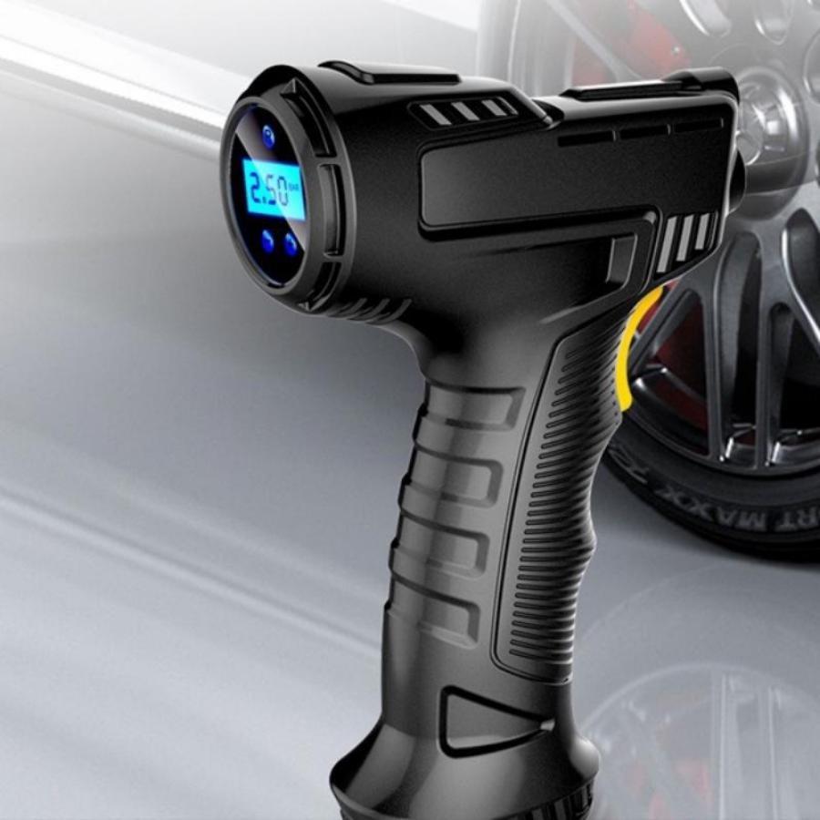 2023 Newly Upgraded 120W Rechargeable Car Handheld Intelligent Digital Display Home Car Electric Portable Tire Pump Car Air Pump.