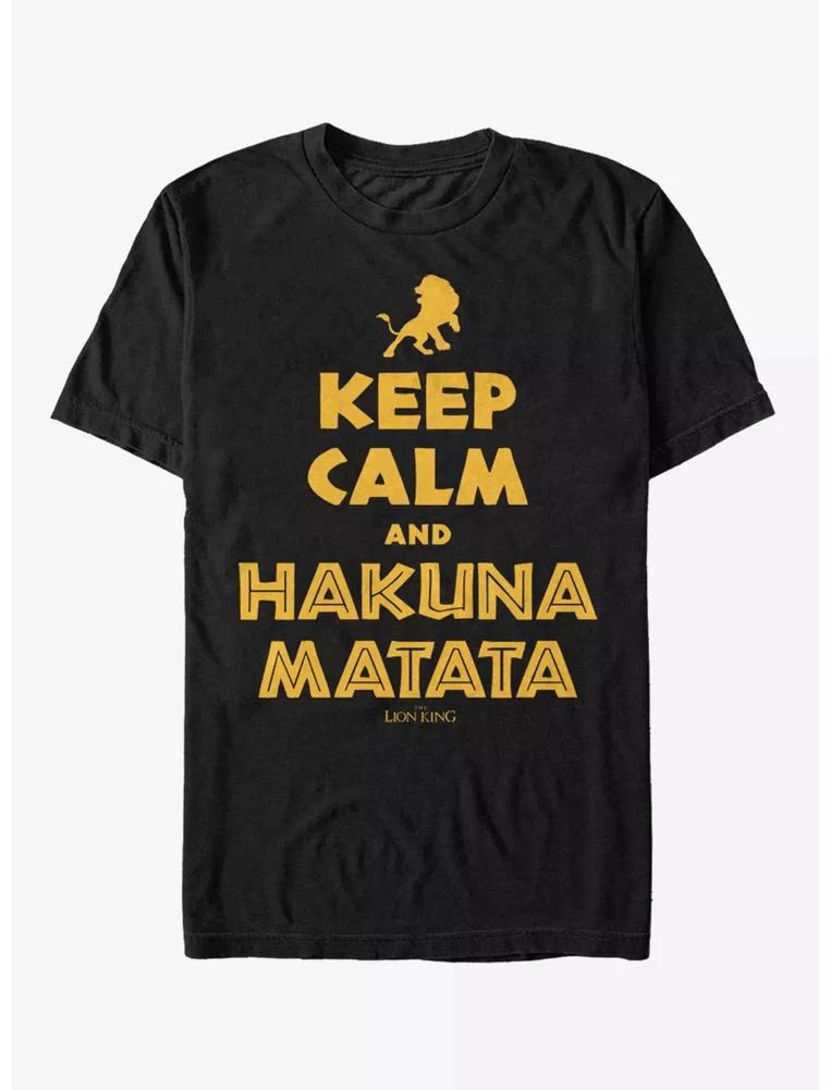 The Lion King Keep Calm And Hakuna TShirt Size S 4XL Gift For Friends