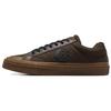 Sport Casual Comfortable Versatile Low-Top Skate Shoes Unisex Sneakers Dark-Brown A13786C