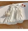 Korean Style Girls' Floral Dress - Summer 2026 Cotton Lace Sleeveless with Doll Collar